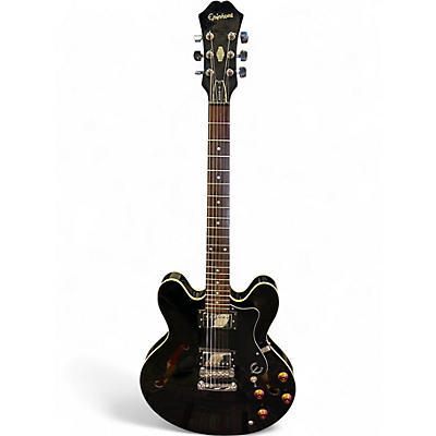 Used Epiphone Dot BLACK Hollow Body Electric Guitar