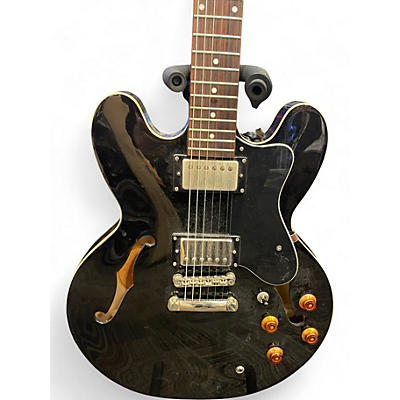 Used Epiphone Dot Black Hollow Body Electric Guitar
