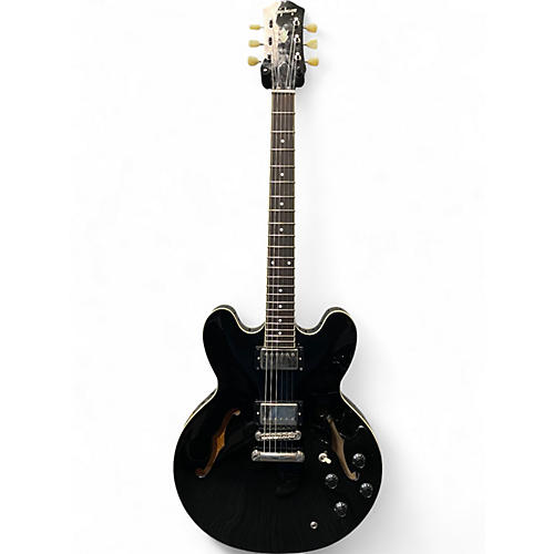 Used Epiphone Dot Black Hollow Body Electric Guitar Black