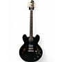 Used Epiphone Dot Black Hollow Body Electric Guitar Black