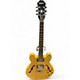 Used Epiphone Dot Blonde Hollow Body Electric Guitar Blonde