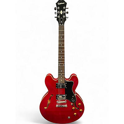 Used Epiphone Dot Candy Apple Red Hollow Body Electric Guitar