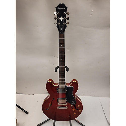 Epiphone Used Epiphone Dot Cherry Hollow Body Electric Guitar Cherry