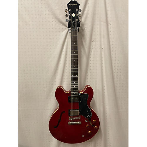 Epiphone Used Epiphone Dot Cherry Hollow Body Electric Guitar Cherry