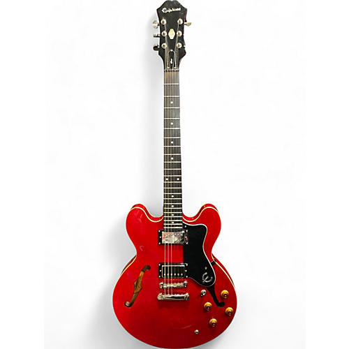 Epiphone Used Epiphone Dot Cherry Hollow Body Electric Guitar Cherry