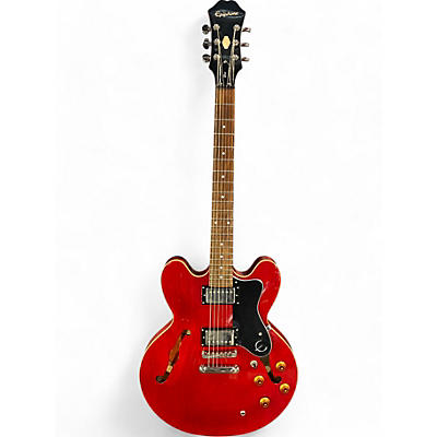 Used Epiphone Dot Cherry Hollow Body Electric Guitar