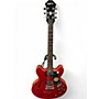 Used Epiphone Dot Cherry Hollow Body Electric Guitar Cherry