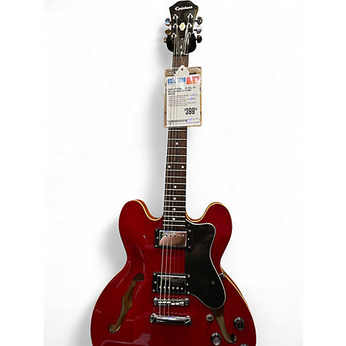 Used Epiphone Dot Cherry Hollow Body Electric Guitar Cherry