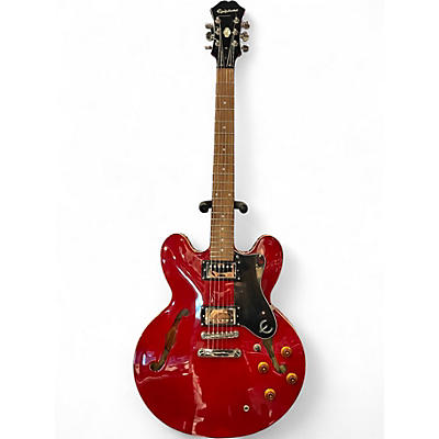 Used Epiphone Dot Cherry Hollow Body Electric Guitar