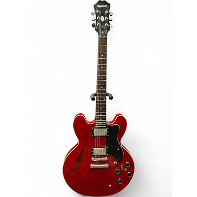 Used Epiphone Dot Cherry Hollow Body Electric Guitar