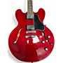 Used Epiphone Dot Cherry Hollow Body Electric Guitar Cherry