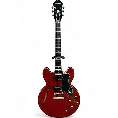 Used Epiphone Dot Cherry Hollow Body Electric Guitar