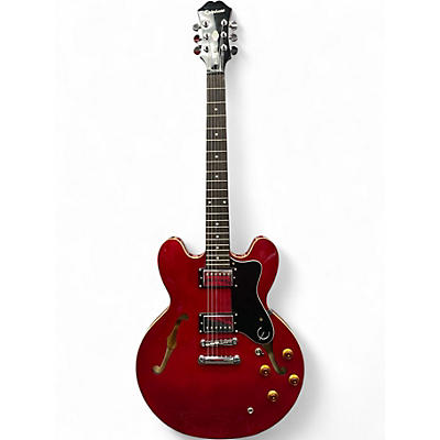 Used Epiphone Dot Cherry Hollow Body Electric Guitar