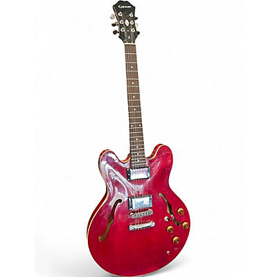 Used Epiphone Dot Cherry Hollow Body Electric Guitar