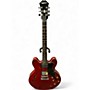 Used Epiphone Dot Cherry Hollow Body Electric Guitar Cherry