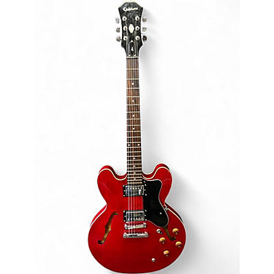 Used Epiphone Dot Cherry Hollow Body Electric Guitar