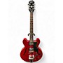 Used Epiphone Dot Cherry Hollow Body Electric Guitar Cherry