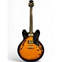 Used Epiphone Dot Deluxe Flametop 2 Color Sunburst Hollow Body Electric Guitar 2 Color Sunburst