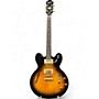 Used Epiphone Used Epiphone Dot Deluxe Flametop 2 Tone Sunburst Hollow Body Electric Guitar 2 Tone Sunburst