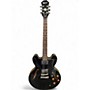 Used Epiphone Dot EB Ebony Hollow Body Electric Guitar Ebony