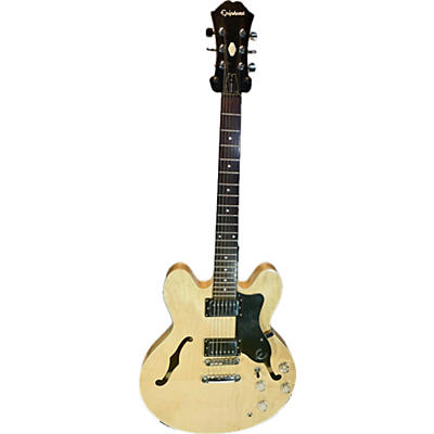 Epiphone Used Epiphone Dot Natural Hollow Body Electric Guitar