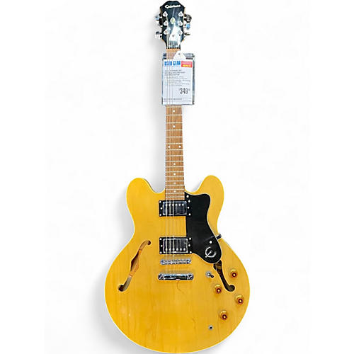 Used Epiphone Dot Natural Hollow Body Electric Guitar Natural