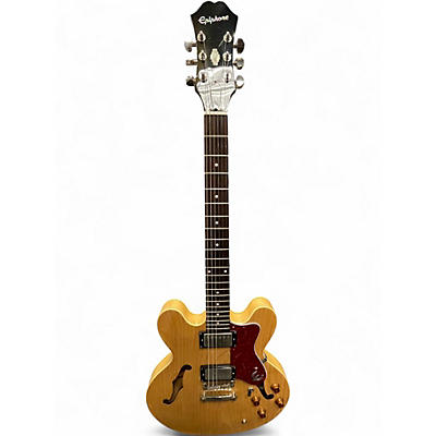 Used Epiphone Dot Natural Hollow Body Electric Guitar