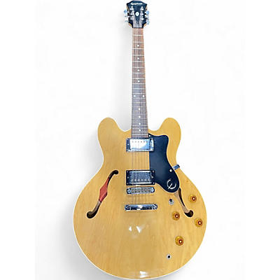 Used Epiphone Dot Natural Hollow Body Electric Guitar
