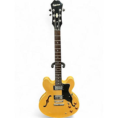 Used Epiphone Dot Natural Hollow Body Electric Guitar
