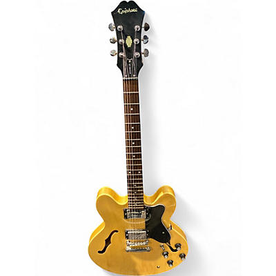 Used Epiphone Dot Natural Hollow Body Electric Guitar