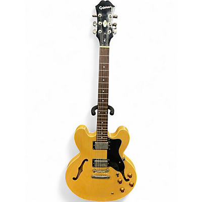 Used Epiphone Dot Natural Hollow Body Electric Guitar