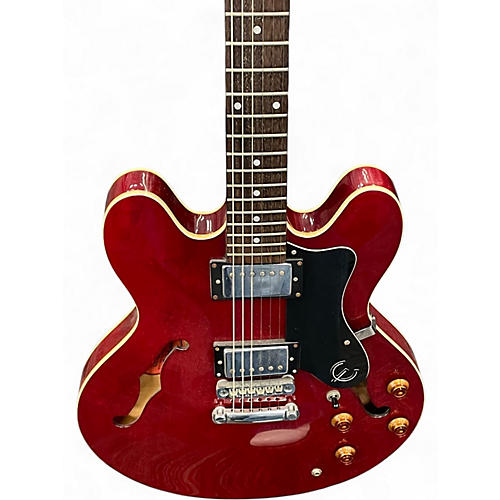 Used Epiphone Dot RED Hollow Body Electric Guitar RED