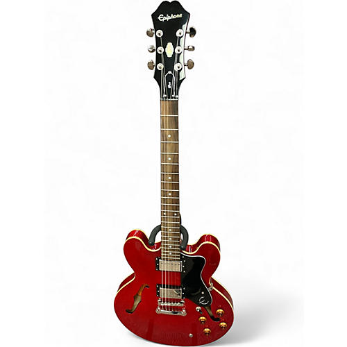 Used Epiphone Dot RED Hollow Body Electric Guitar RED
