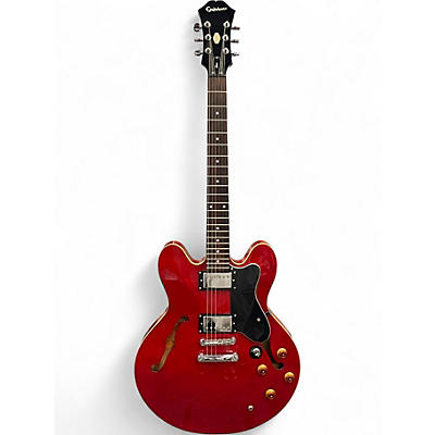 Used Epiphone Dot Red Hollow Body Electric Guitar