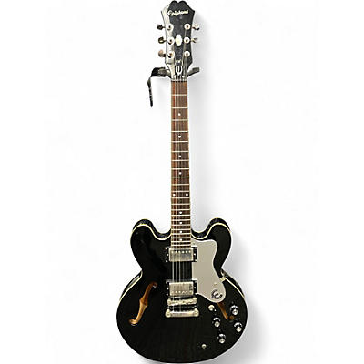 Used Epiphone Dot Royale Ebony Hollow Body Electric Guitar
