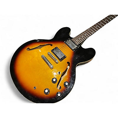 Used Epiphone Dot Studio 2 Color Sunburst Hollow Body Electric Guitar