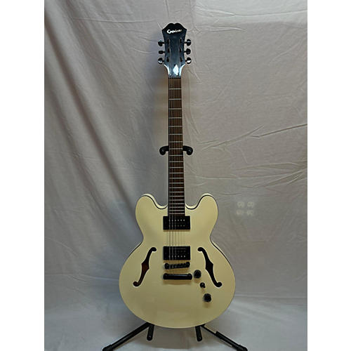 Epiphone Used Epiphone Dot Studio Antique White Hollow Body Electric Guitar Antique White