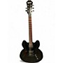 Used Epiphone Dot Studio Black Hollow Body Electric Guitar Black