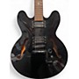 Used Epiphone Dot Studio Black Hollow Body Electric Guitar Black
