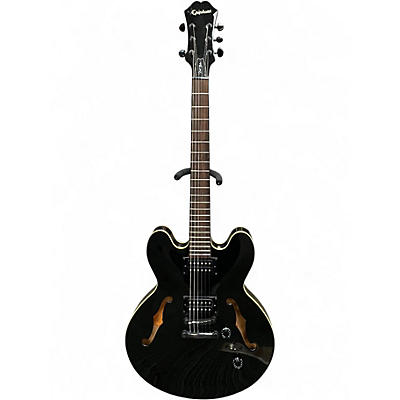 Used Epiphone Dot Studio Black Hollow Body Electric Guitar