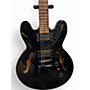 Used Epiphone Dot Studio Black Hollow Body Electric Guitar Black