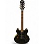 Used Epiphone Dot Studio Black Hollow Body Electric Guitar Black