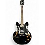 Used Epiphone Dot Studio Black Hollow Body Electric Guitar Black