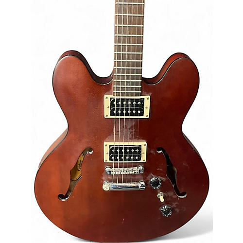 Used Epiphone Dot Studio Brown Hollow Body Electric Guitar Brown