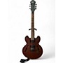 Used Epiphone Dot Studio Brown Hollow Body Electric Guitar Brown
