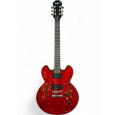 Used Epiphone Dot Studio Cherry Red Hollow Body Electric Guitar