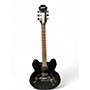 Used Epiphone Dot Studio Ebony Hollow Body Electric Guitar Ebony