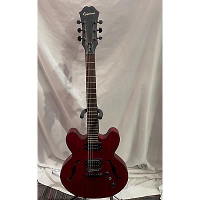 Epiphone Used Epiphone Dot Studio Flat Red Hollow Body Electric Guitar