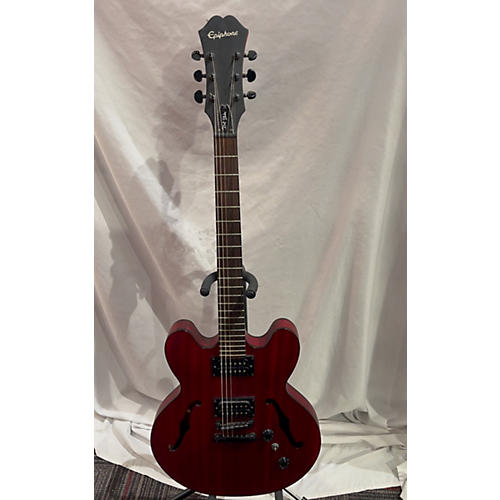 Epiphone Used Epiphone Dot Studio Flat Red Hollow Body Electric Guitar Flat Red