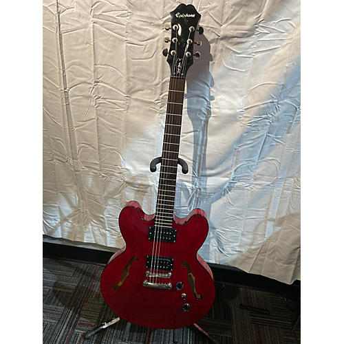 Epiphone Used Epiphone Dot Studio Red Hollow Body Electric Guitar Red